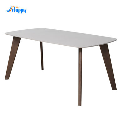 1600*850mm Kitchen Table Ceramic Top Robust Ceramic Grey Dining Table
