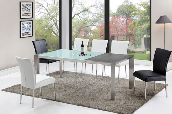 White Expandable Kitchen Table Expandable Dining Tables For Restaurant