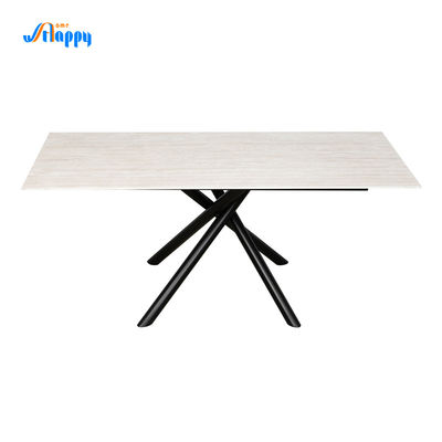 1800*900mm Contemporary Ceramic Dining Table Extendable Ceramic Extension Table