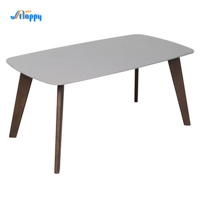 1600*850mm Kitchen Table Ceramic Top Robust Ceramic Grey Dining Table