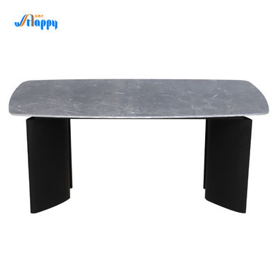 Rectangle Ceramic Top Dining Table 1750mm Length Easy Cleaning