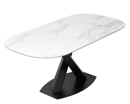 White Ceramic Top Dining Table 1700*900mm With Custom Option