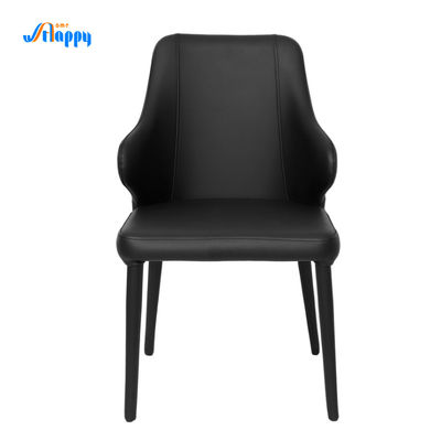 Heat Resistant Modern Leather Dining Chair 51*61*80CM Practical For Home