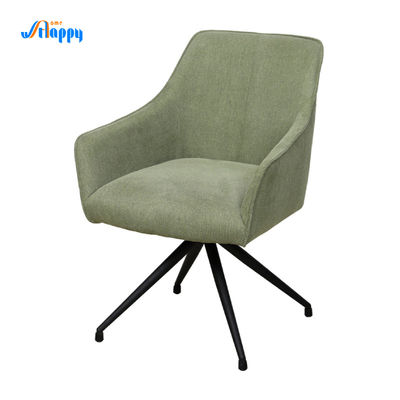 Powder Coated Modern Leather Kitchen Chairs Long Lasting Contemporary Leather Dining Chair