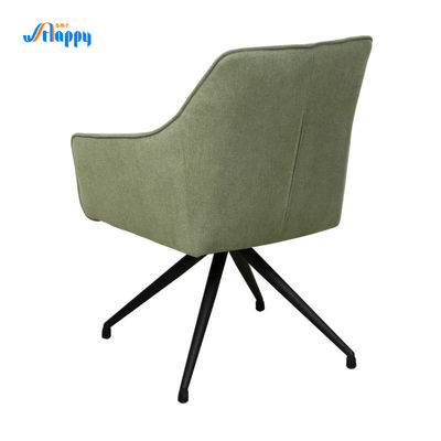 Powder Coated Modern Leather Kitchen Chairs Long Lasting Contemporary Leather Dining Chair