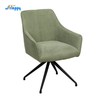 Powder Coated Modern Leather Kitchen Chairs Long Lasting Contemporary Leather Dining Chair