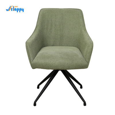 Powder Coated Modern Leather Kitchen Chairs Long Lasting Contemporary Leather Dining Chair