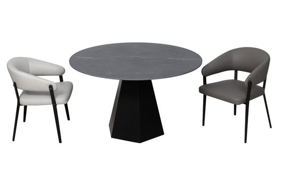 1200mm Diameter Modern Round Breakfast Table Wear Resistant For Home Use
