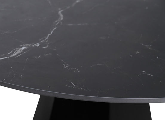 1200mm Diameter Modern Round Breakfast Table Wear Resistant For Home Use