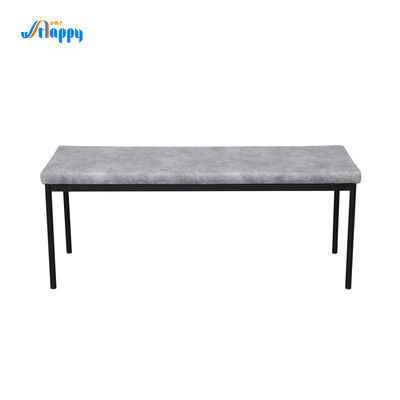 Contemporary Customized Bench Indoor Furniture Grey Bench For Living Room
